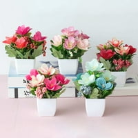 OPVISE Realistic Articifial Bonsai dekorativni UV otporni u obliku lažnih cvijeća DIY Crafts Domaći