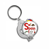 Španija Nacionalni simbol Znamenitosti uzorak za nokte Slike Oštar nosač od nehrđajućeg čelika