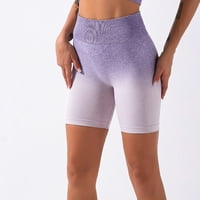 Joga hlače, potpuno labav aktivni set Brzo suhi trening visokih struka Čvrsta jedno ramena joga odjeća