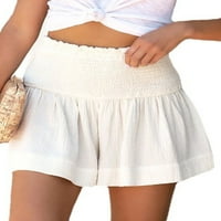 Abtel Ženske kratke hlače Bermuda Mini pant Baggy ljeto Plažni kratke hlače Dame Hawaii Turistička dna
