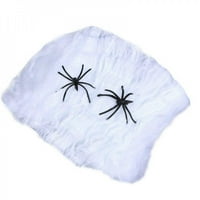 Sweetcandy A dlakavi pauk s mekim paukovim gramama bijelog pamučnog weba, vanjskih paukova rekvizita,