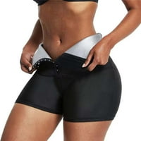 Cuoff Ženske prehrambene hlače Žene znoj hlače Visoki struk gubitak s markama za mršavljenje za mršavljenje
