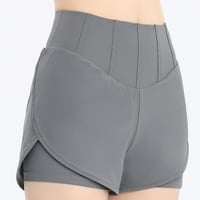 Ljetne štedne kratke hlače Hot6SL kratke hlače za žene, žensko ljeto trčanje obložen atletikom s džepovima