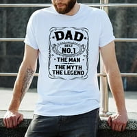 PorodicaLoveshop llc Čovjek mit mit legendu majica, muška majica, najbolji tata ikad, očeva dana košulja