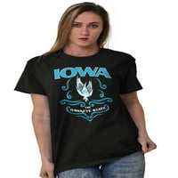 Iowa The State Feminine Farm Ženska grafička majica Tees Brisco Marke