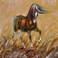 Lucky Brown Horse Aleksander Chodyukov