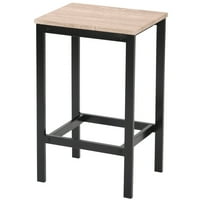 5-komadni kuhinjski kontra visine stola, industrijski trpezarijski stol sa stolicama, pogodan za kuhinju