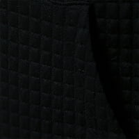 Hanas Muška odjeća Muška jesenska zima čvrsti sportski rukav Sportski ležerni džemper TOP Black L