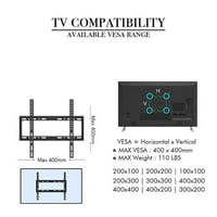 Postavite TV postolje TMW nosivost 50kg maksimalna VESA sa vodoravnim nivoom