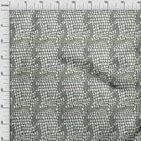 Onoone pamuk poplin siva tkanina zmija životinjska koža prekrivajući zalihe ispisa šivaće tkanine sa