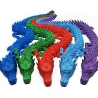 3D ispisani zglobni zmaj Posebni zmajevi Podesivi zglobovi za ukrašavanje domaće spavaće sobe Mekana