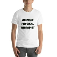 Licencirani fizikalni terapeut zabavni stil kratkih rukava pamučna majica majica po nedefiniranim poklonima