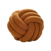 Ručno rađeni čvor kuglični kuglica okrugla jagnjeta vunena jastuka
