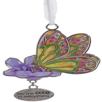 Inspirativni leptir želi cink ornament -see dobro u svemu