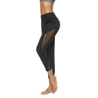 Daqian Plus size gamaše začištanja ženske gamaše fitness sportski trčanje joga atletske hlače plus veličine