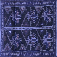 Ahgly Company Machine Persible Pravokutnik Perzijski plavi Tradicionalni prostirke, 5 '8'