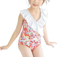 Pimfylm Crochet Cover Ups za kupaće kostime Djevojka za bebe Zip Sunsuit Zaštita od sunca Dječji kupaći