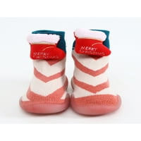 Harsuny Toddler podne papuče Božićne čarape Protuklizne kućne čarape cipele lagane Xmas papera sa mekom