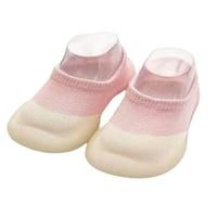 TENMI novorođenčad cipele gumeno meko sole čarapa za klizanje na podnim papučama prva šetnja cipele