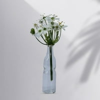 Hesoicy mini staklena vaza DIY Realistic Transparent Micro pejzažna minijaturna vaza za djecu