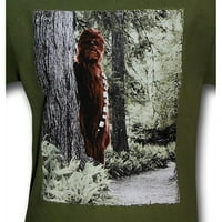 Star Wars Wookiee u šumi Majica-muški 2xlage