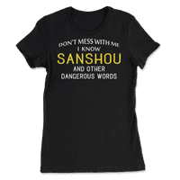 Funny Sanshou majica za ljubitelje borilačkih vještina