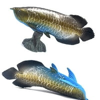 Model ribe od režima, slatkovodna kineska simulatna simulacija Arowana Fish Simulacijski model igračka akvarijum dekor