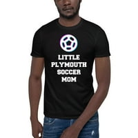 Tri ikona Little Plymouth Soccer mama kratkih rukava pamučna majica po nedefiniranim poklonima