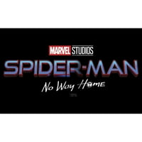 Muški marvel Spider-Man: Nema šanse za kućni logo Crna grafički tee crni medij
