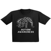 Awkward Styles Autism Majica za podizanje majica za majicu Elephant Autizam 2T 3T 4T 5t godina Dječaci