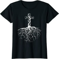 Drvo životne križne grafike Ženska majica