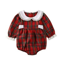 Xmas Toddler Baby Girl Božićne haljine haljina plaćena odjeća