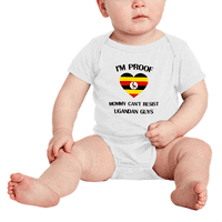 Dokaz o momkom ne može se oduprijeti gužvima Ugandana beba bodi odjeća za novorođene odjeće
