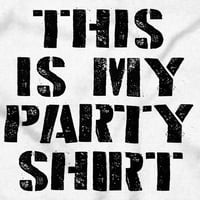 Moja zabava smiješna podjelna portira za piće Muška grafička majica Tees Brisco brendovi 2x