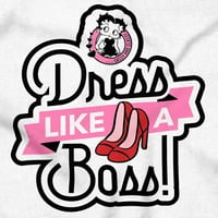 Betty Boop High Rees Slatka smiješna omladina THORCE TEE Girls Infent Toddler Brisco Marke 12m