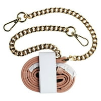 Obnovljen ideal za ogrlica s ogrlicama Švedske Atelier za iPhone - Misty Rose Croco