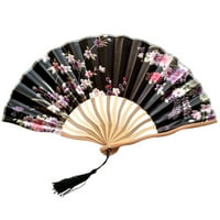 Kineski stil ručni ventilator bambusovog papira sa sklopivim ventilatorima