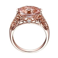 CHAOLEI prsten za žene Veličina ružičastog zlata Gremstonski prsten draguljastog stana zvona pokloni