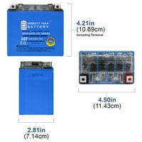 YTZ7SGEL 12V 6AH GEL zamjenska baterija kompatibilna sa Kymco Mongoose - Pack