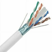 Patron Cat Ethernet kabel 23AWG 600MHz ul Bare Solid bakrena žica UTP 500 'bijela