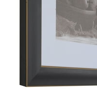 1-1 2 Polistiren savremeni okvir za slike - po veleprodajamaFrames-com serije - crno-zlatno - izrađeno