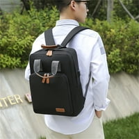 Miayilima Business Backpack Student ruksak Solid Boja tri Računarska torba za poslovnu torbu