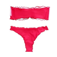 B91XZ Plus Size kupaći kostim za žene kupaći kostimi kupaći kostimi Bikini set napunjena plažama Ženski
