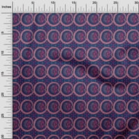 Onuone pamučna kambrska tkanina cvjetna i paisley blok za ispis tkanine BTY wide