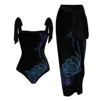 Ženski treperi trbuh Coummuits Nema granica kupaći kostimi Bikinis Halter Beach Black M
