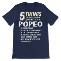 Smiješne stvari Djed Popeo majica Crazy poklon ideja