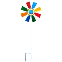 TutunAumb New Hot on na prodaju Početna Boja željezna vjetrenjača utikač za ukrašavanje Vrtni dodaci
