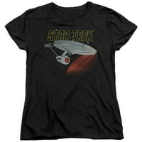 Star Trek - Retro Enterprise - Ženska majica kratke rukave - velika