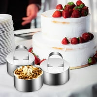 Frcolor setovi okrugli torte Prstenovi za torte Kalupi od nehrđajućeg čelika desert mousse prstenovi