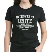 Cafepress - introverti Ujedinite ženska tamna majica - Ženska tamna majica